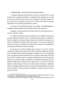 Protection des droits des migrants