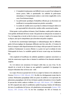 Cartographie de l'érosion hydrique par SIG et télédetection