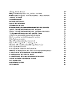 La philosophie moderne de la préparation physique