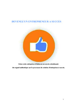 Devenez un entrepreneur à succès