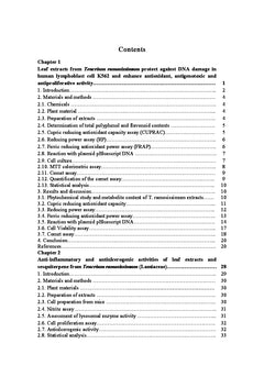 Phytochemistry and Bioactivity of Teucrium ramosissimum