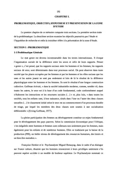Femme et Microfinance en milieu urbain