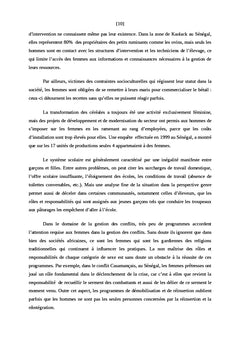 Femme et Microfinance en milieu urbain