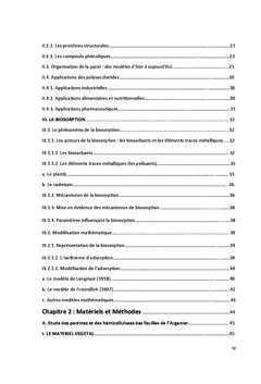 Les polysaccharides pariétaux de l'Arganier