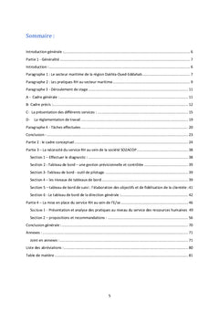 La mise en place d'un service Marketing