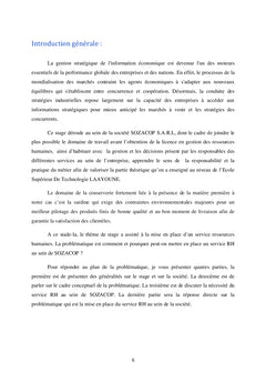 La mise en place d'un service Marketing