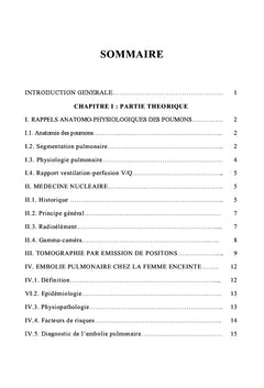 Embolie pulmonaire pendant la grossesse