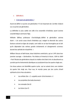 La culture « Y »