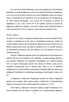 Dépression et maladies neurologiques