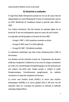 L'obesite et cancer du sein