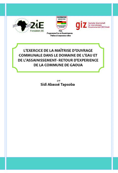 Maîtrise d'Ouvrage Communale dans le domaine de l'AEPA