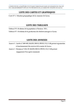 Maîtrise d'Ouvrage Communale dans le domaine de l'AEPA