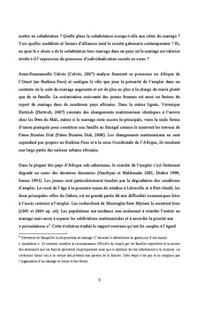 Les Unions "Viens on reste" ou cohabitations sans mariage en Afrique