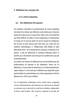 Business model et création de valeur du cloud