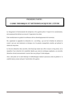 Évaluation du processus achat d'EDGA SERVICES