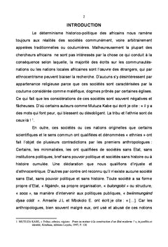 La Nation KANYÒK : Structure et identité