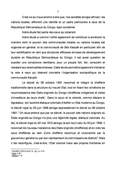 La Nation KANYÒK : Structure et identité