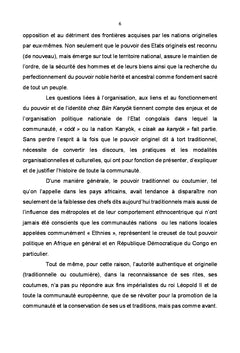 La Nation KANYÒK : Structure et identité