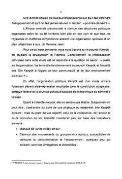 La Nation KANYÒK : Structure et identité