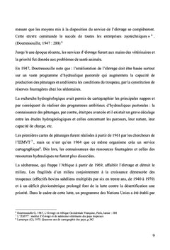 Savoirs endogènes et développement de l'élevage en milieu Touareg