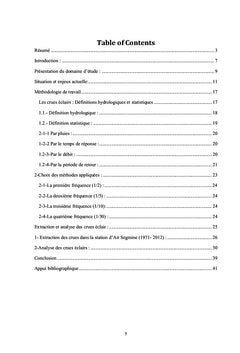 Les crues éclair dans les bassins montagnards marocain non aménagé
