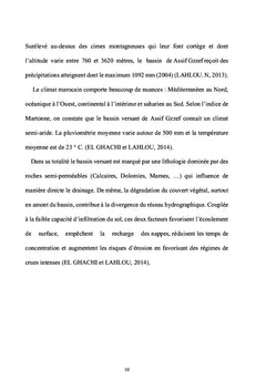 Les crues éclair dans les bassins montagnards marocain non aménagé