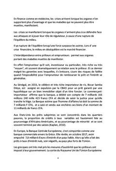 Le métier de prêteur dans l'espace et dans le temps