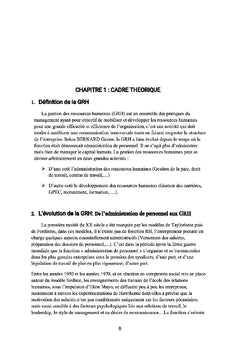 L'évaluation des RH et la performance sociale d'entreprise