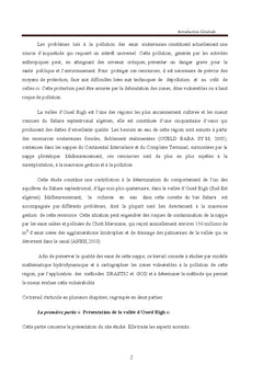 Etude de la relation Chott Merouane/Nappe du Mio-Plio-Quaternaire