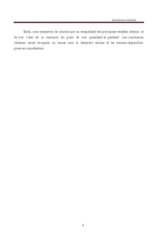Etude de la relation Chott Merouane/Nappe du Mio-Plio-Quaternaire