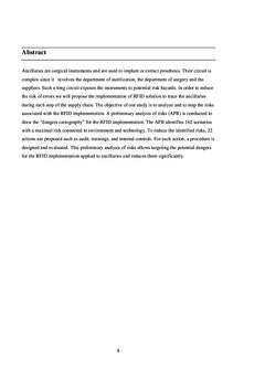 Gestion des Risques et de la sécurité des établissements : RFID