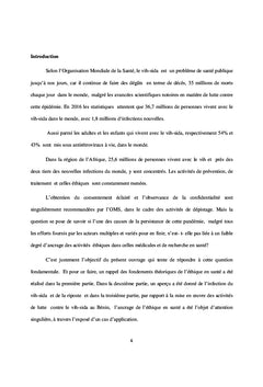 L'ancrage de l'éthique en santé et du VIH-SIDA