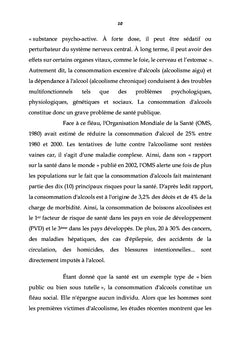 Problème de la consommation de boissons alcooliques chez les jeunes