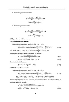 Méthodes Numériques Appliquées