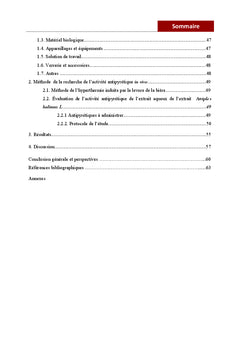 Recherche de la toxicité aiguë et de l'activité antipyrétique