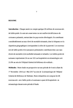 Evaluation de l'efficacite de l'elevage des PPN/ Kangouroutherapie