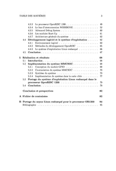 Concetpion d'un SoC à base d'IP Opencores (OpenRISC 1200 processeur)
