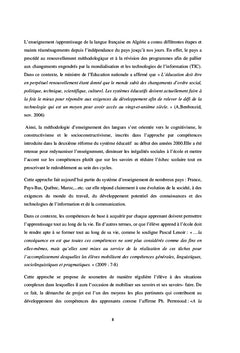 Analyse des manuels scolaires en Algérie