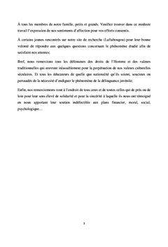 La délinquance juvénile à Lafiabougou