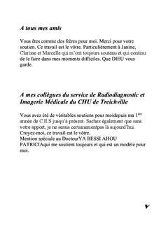 IRM des pathologies sellaires et suprasellaires au CHU de Treichville