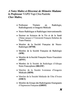 IRM des pathologies sellaires et suprasellaires au CHU de Treichville