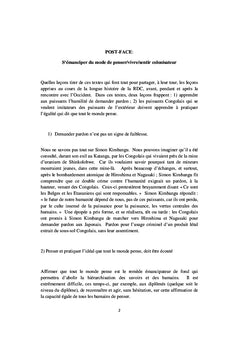 Questions de la démocratie africaine