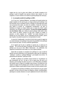 Questions de la démocratie africaine