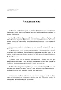 Méthodes d'optimisation et de prévision du trafic d'un site web