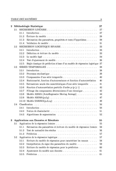 Méthodes d'optimisation et de prévision du trafic d'un site web