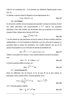 Courbes IDF et QDF des bassins versants de la Dorsale Tunisienne