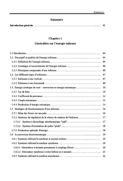 Chaîne Flexible De Conversion D'Énergie Éolienne