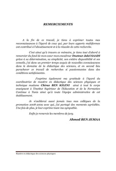Scenario dynamique pour l'enseignement fonde sur la simulation