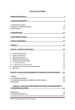 Scenario dynamique pour l'enseignement fonde sur la simulation