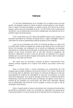 L'avortement médicalisé et sécurisé en droit congolais